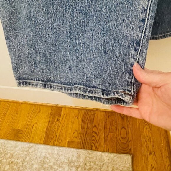 Madewell Perfect Vintage Wide-Leg Jeans Women's 29P Heathcote - Picture 4 of 10
